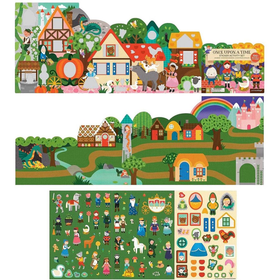 Stationery | Petit Collage Petit Collage Sticker Activity Set Once Upon A Time