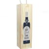 Grandad | Temptation Gifts Personalised Text Grey Wooden Wine Bottle Box