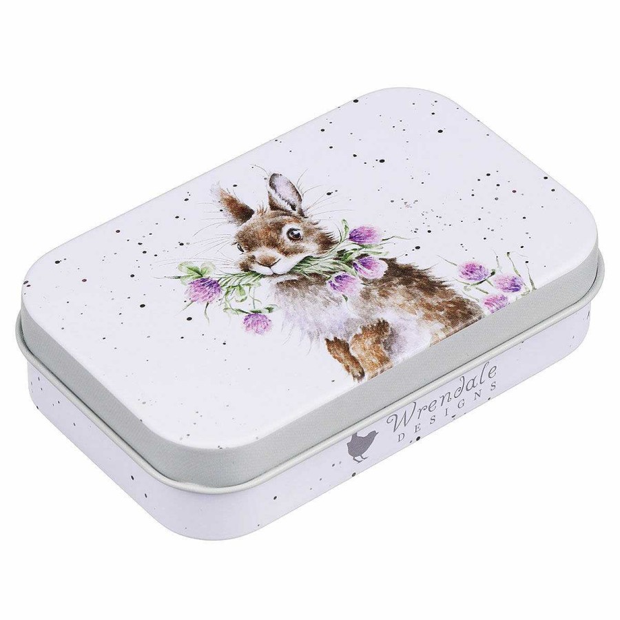 Keepsake Boxes | Wrendale Wrendale 'Head Clover Heels' Rabbit Keepsake Tin