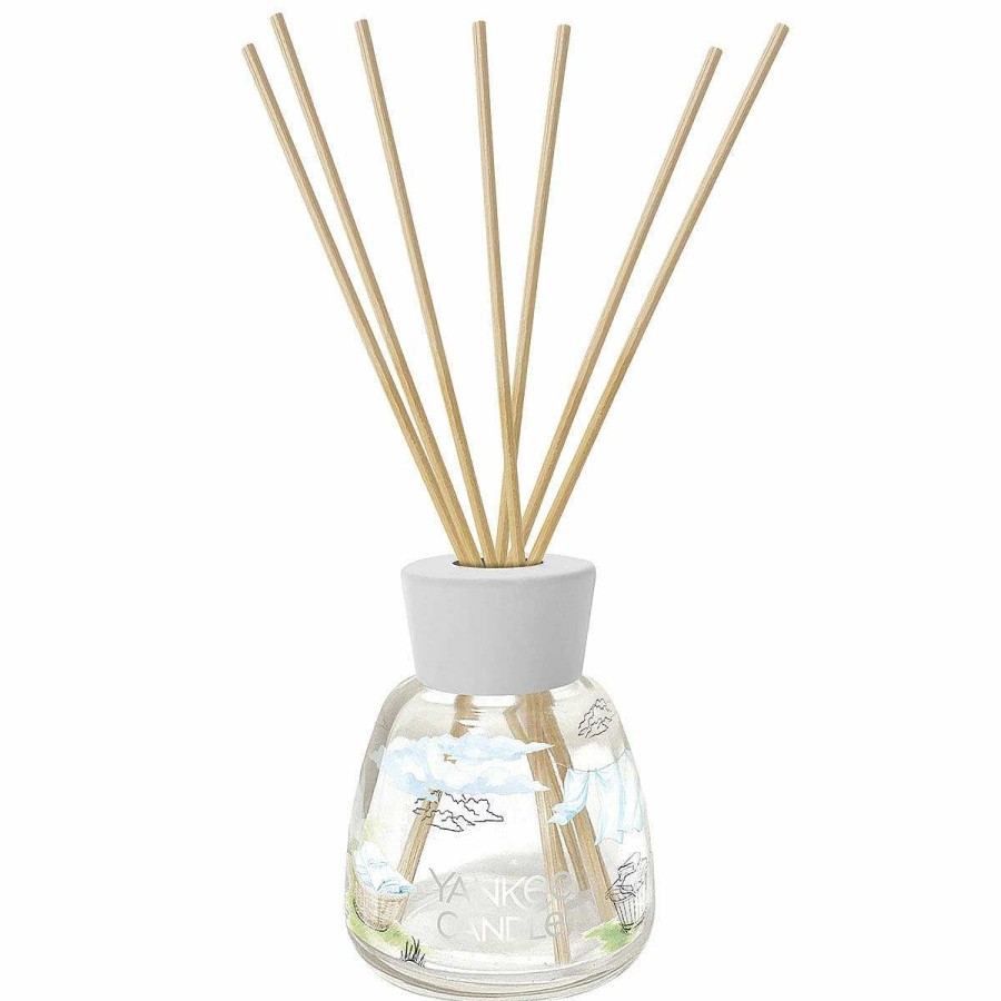 Reed Diffusers | Yankee Candle Yankee Candle Clean Cotton 100Ml Signature Reed Diffuser