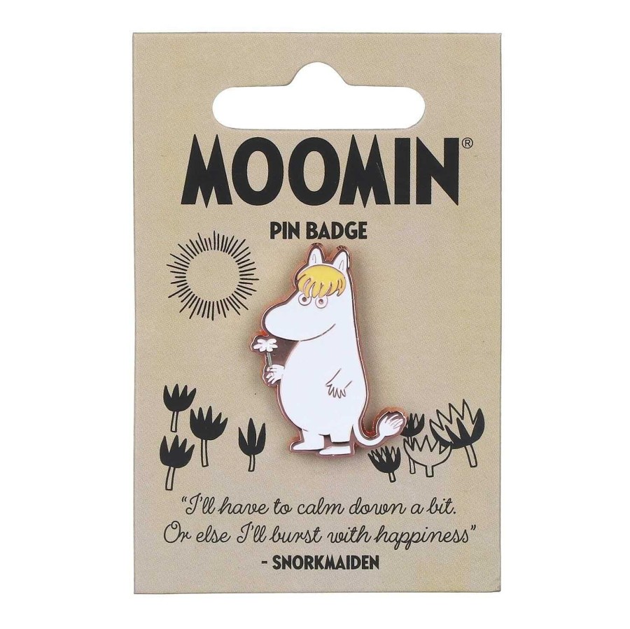 Brooches & Pin Badges | Moomin Moomin 'Snorkmaiden' Enamel Pin Badge