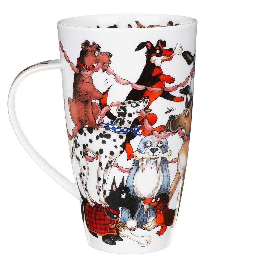 Pet Accessories | Dunoon Dunoon Dogs Frolics Henley Shape Mug