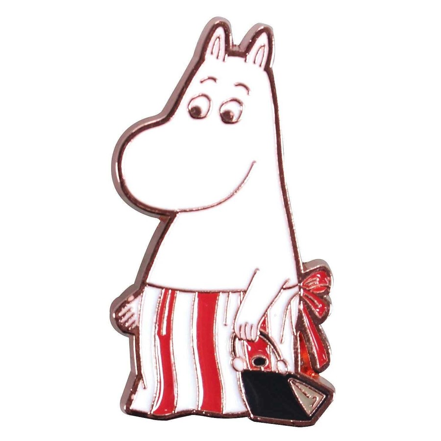 Brooches & Pin Badges | Moomin Moomin 'Moominmamma' Enamel Pin Badge