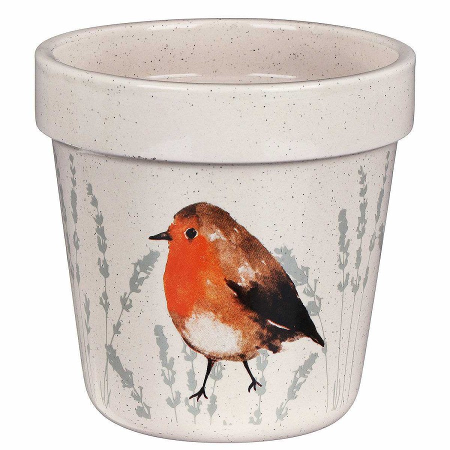 Planters | Widdop & Co Widdop & Co Country Living Robin Set Of Two Ceramic Planters