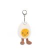 Keyrings & Bag Charms | Jellycat Jellycat Amuseable Happy Boiled Egg Bag Charm