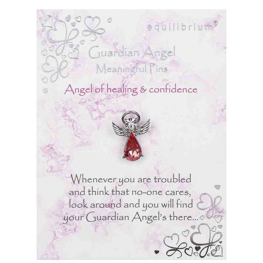 Brooches & Pin Badges | Equilibrium Equilibrium Guardian Angel Of Confidence Pin Brooch