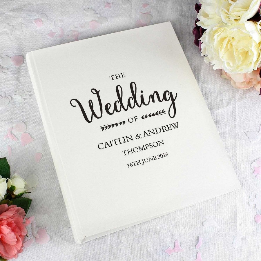 Scrap Books & Photo Albums | Temptation Gifts Personalised Rustic Wedding Traditional Album