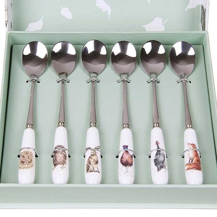 Other Kitchenware | Wrendale Wrendale Set Of 6 Animal Tea Spoons