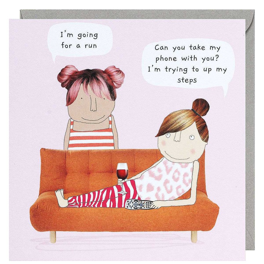 Funny Cards | Rosie Made A Thing Rosie Made A Thing Steps Greetings Card