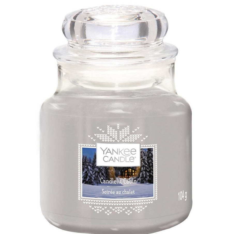 Jar Candles | Yankee Candle Yankee Candle Candlelit Cabin Small Jar Candle