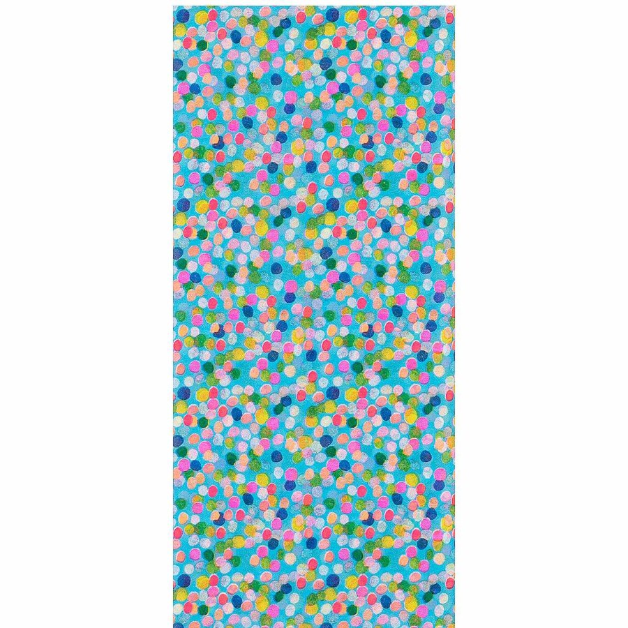 Tissue Paper | Glick Glick Paper Salad Spotty Blue Tissue Paper