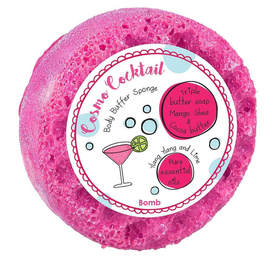 Bath & Shower | Bomb Cosmetics Bomb Cosmetics Cosmo Cocktail Body Buffer 200G Shower Soap