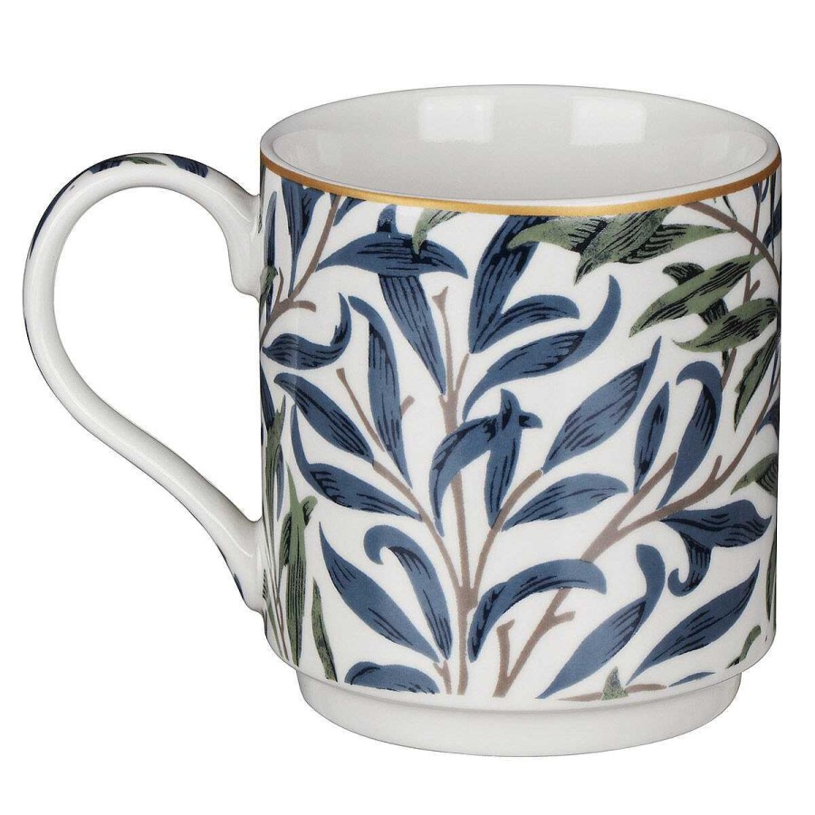 Kitchenware | William Morris William Morris Willow Bough Set Of 2 Stacking Mugs