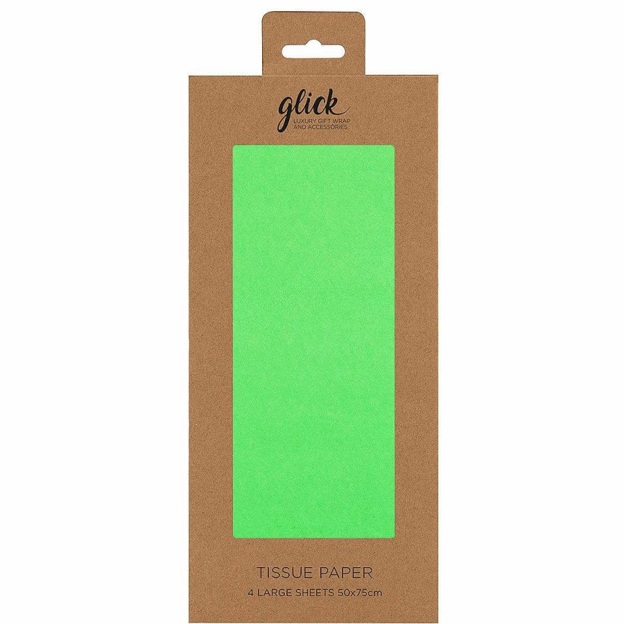 Tissue Paper | Glick Glick Neon Green Tissue Paper