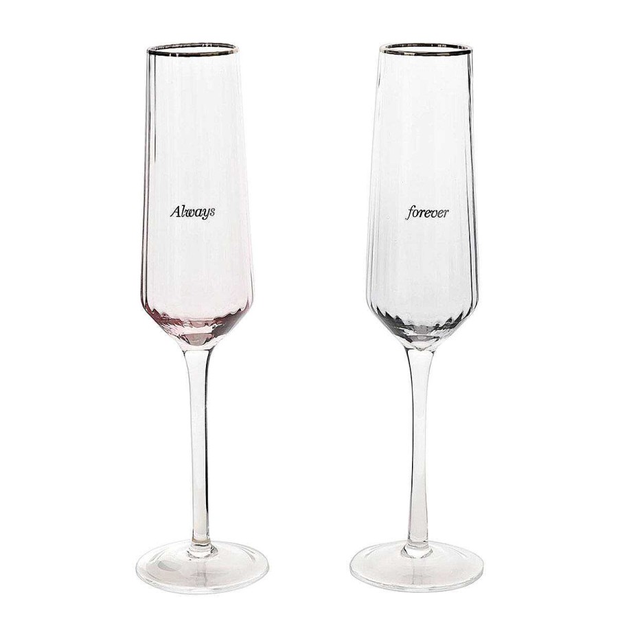 Glassware | Widdop & Co Widdop & Co Amore 'Always & Forever' Set Of 2 Glasses