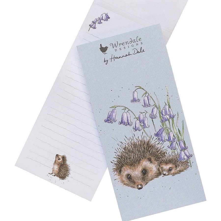 Magnetic Fridge Pads | Wrendale Wrendale Love And Hedgehugs Hedgehog Magnetic Shopping Pad