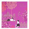 Cats & Dogs Cards | Sara Miller Sara Miller Calm Cats Birthday Card