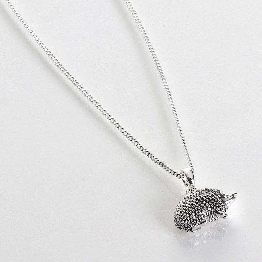 Necklaces | Equilibrium Equilibrium Silver Plated Country Hedgehog Necklace