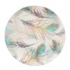 Plates | Temptation Temptation Bamboo Fibre Feather 8 Inch Plate