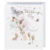 Wedding & Engagement | Paperlink Paperlink Violet 'Balloon Bubbly' Wedding Day Card