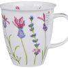 Mugs & Tea Cups | Dunoon Dunoon Flora Lavender Nevis Shape Mug