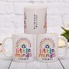 Personalised Gifts | Temptation Gifts Personalised Teacher 'Shape Little Minds' Ceramic Mug