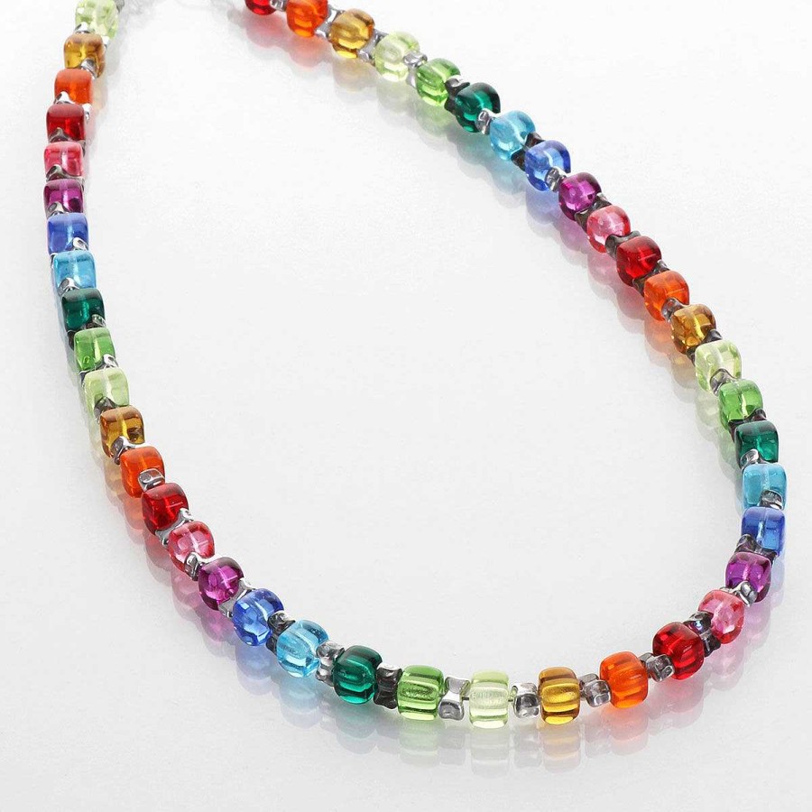 Necklaces | Carrie Elspeth Carrie Elspeth Rainbow Sparkle Full Necklace