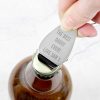 Dad | Temptation Gifts Personalised Any Message Bottle Opener Keyring