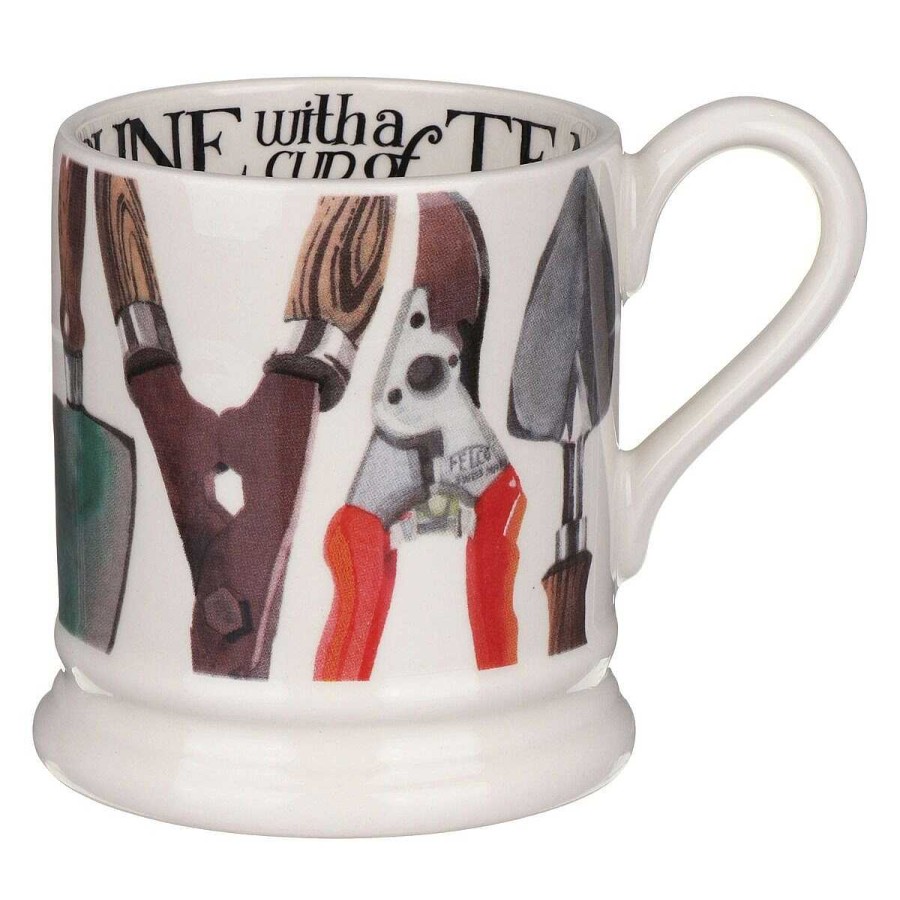 Gardening Accessories | Emma Bridgewater Emma Bridgewater Gardening Tools Half Pint Mug