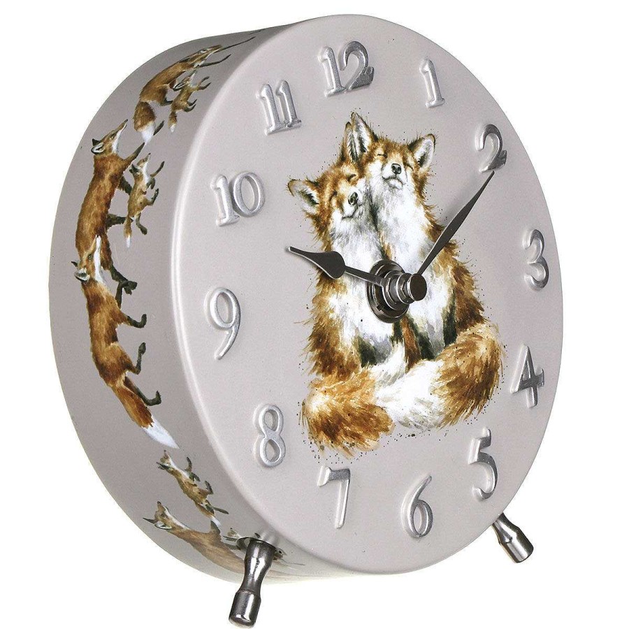 Clocks & Alarms | Wrendale Wrendale Fox Mantel Clock