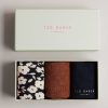 New In | Ted Baker Ted Baker Becools Pack Of Three Men'S Socks