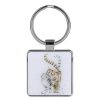 Fashion & Jewellery | Wrendale Wrendale 'Feline Good' Cat Metal Keyring