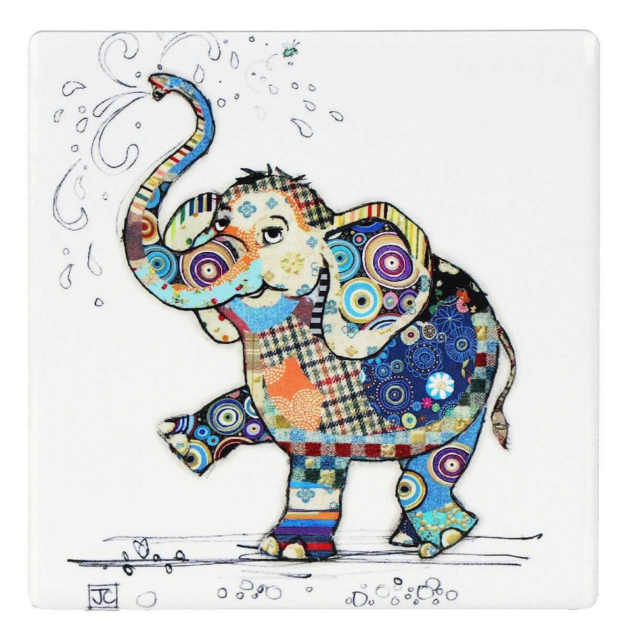 Coasters & Placemats | Bug Art Bug Art Eddie Elephant Coaster