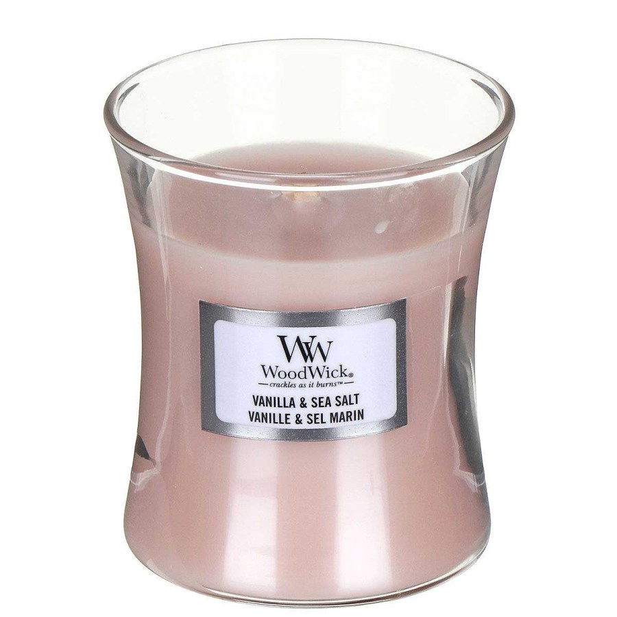 Boyfriend | WoodWick Woodwick Vanilla & Sea Salt Mini Hourglass Candle