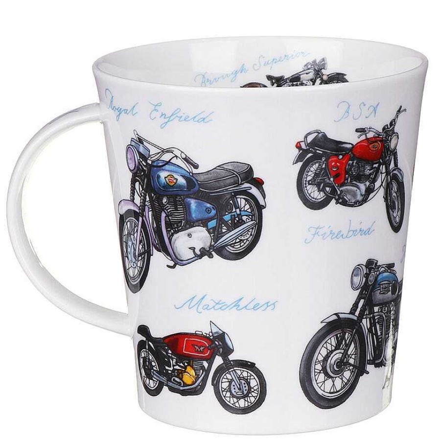 Mugs | Dunoon Dunoon Classic Collection Bikes Cairngorm Shape Mug