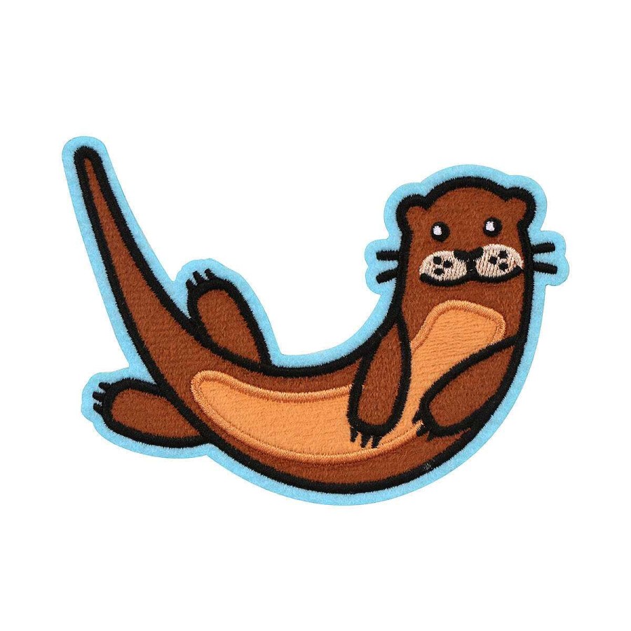 Peel-Off Patch Cards | Temptation Gifts Moji Oscar Otter Birthday Card With Peel Off Patch