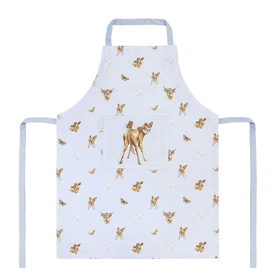 Aprons | Wrendale Wrendale Farmyard Friends Double Oven Glove, Tea Towel And Apron Set