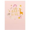 New Baby | Paperlink Paperlink First Chapter Hello Baby Girl New Baby Card