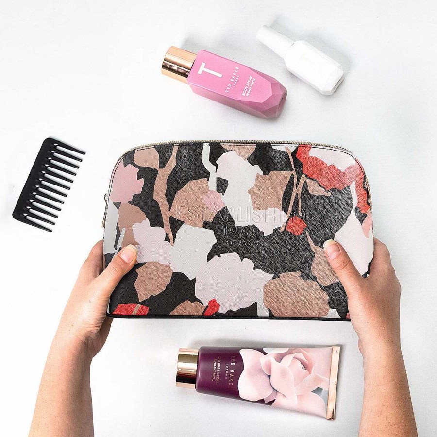 Wash Bags | Ted Baker Ted Baker Mellaa Retro Flood Saffiano Washbag