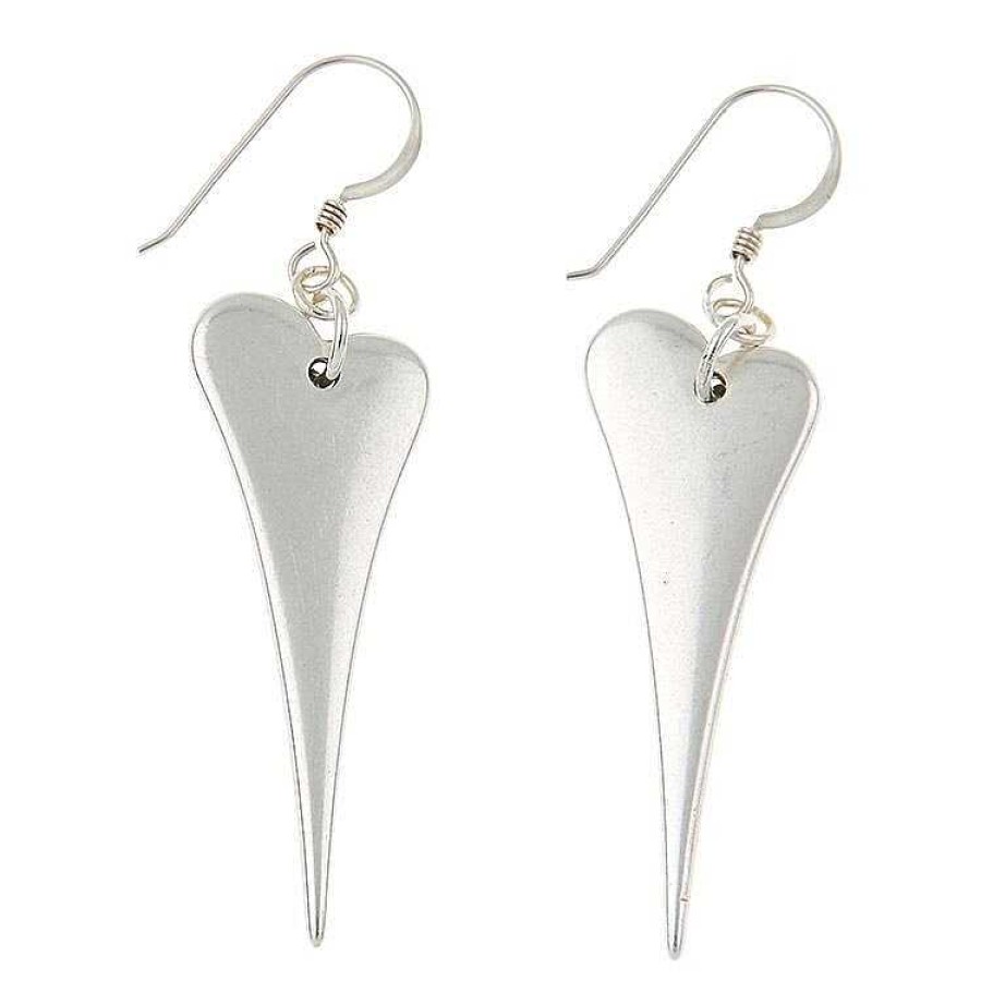 Bridal Jewellery | Carrie Elspeth Carrie Elspeth Elongated Heart Earrings