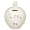 Money Pots | Temptation Temptation 'Disney Fund' Silver On Cream Money Pot