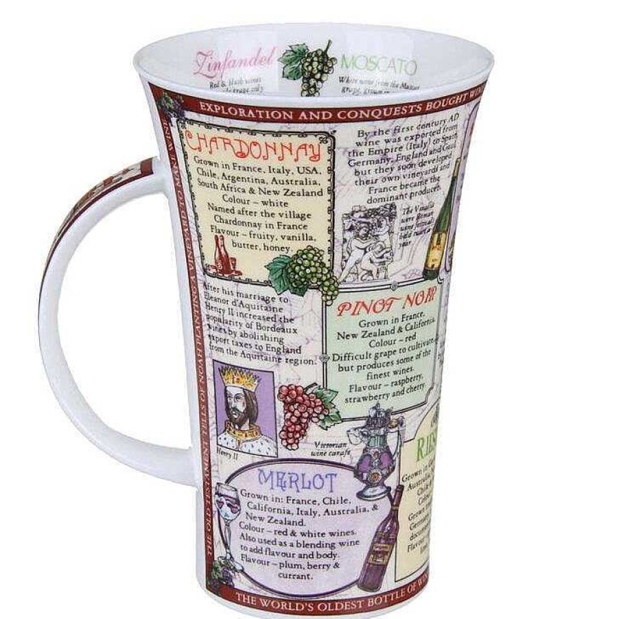 Mugs & Tea Cups | Dunoon Dunoon Wines Of The World Glencoe Shape Mug