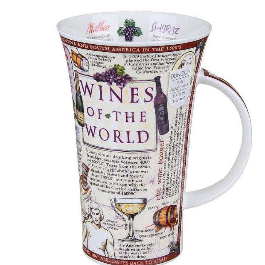 Mugs & Tea Cups | Dunoon Dunoon Wines Of The World Glencoe Shape Mug