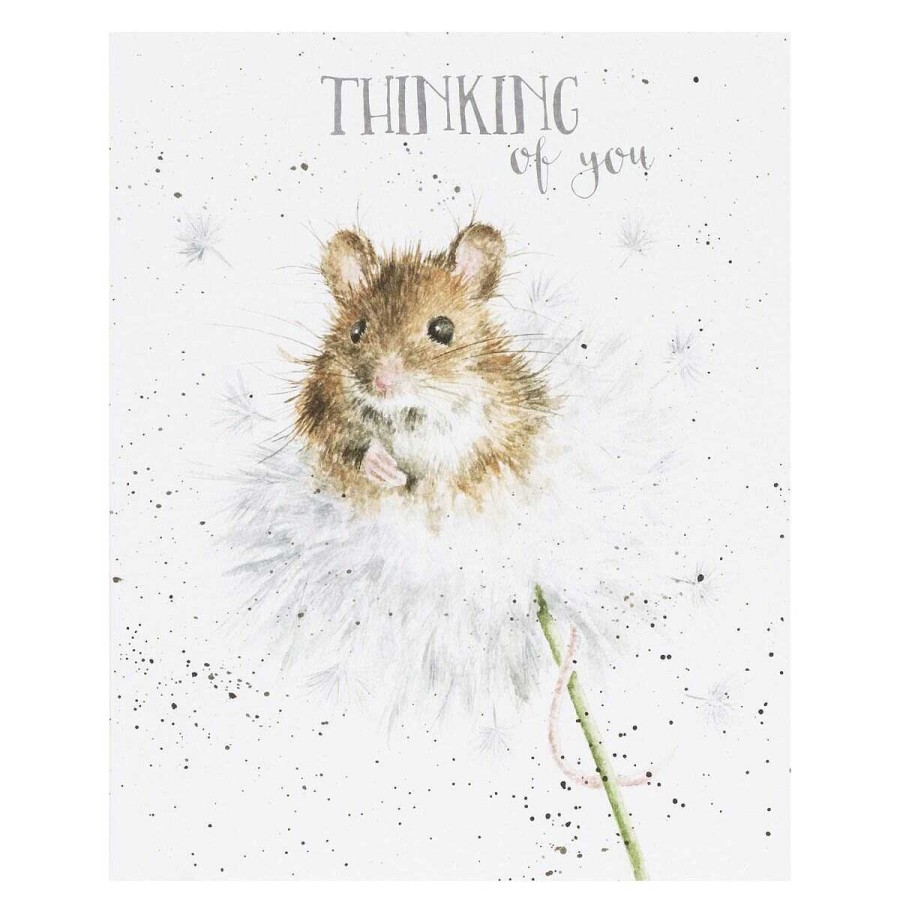 Sympathy | Wrendale Wrendale 'Dandelion' Mouse Thinking Of You Card