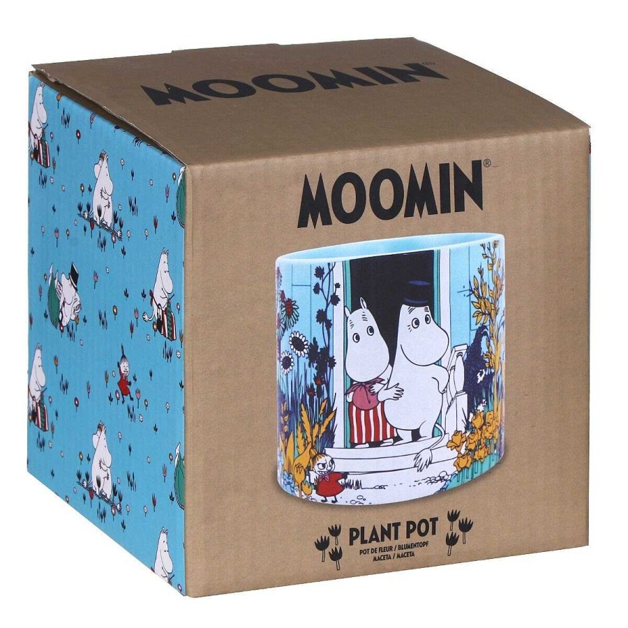 Planters | Moomin Moomin 'Doorstep' 10Cm Plant Pot