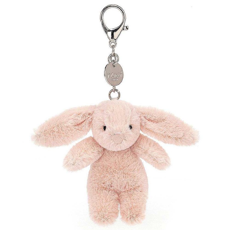 Keyrings & Key Clips | Jellycat Jellycat Bashful Bunny Blush Bag Charm