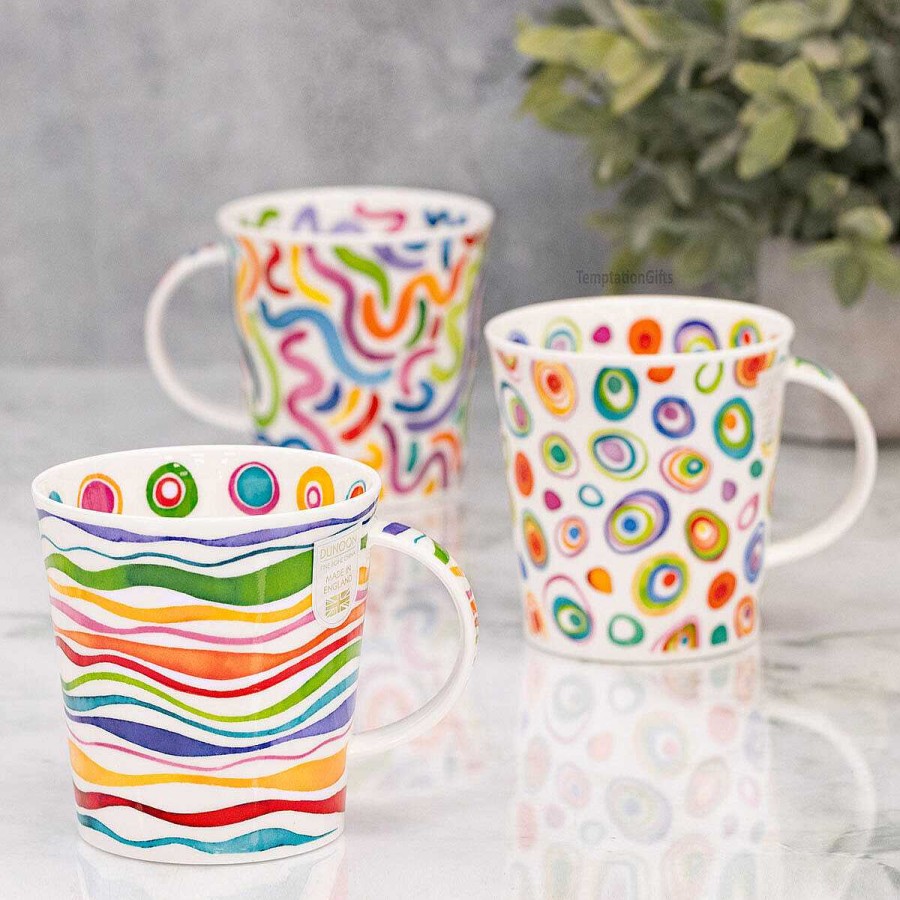 Mugs & Tea Cups | Dunoon Dunoon Ripple Cairngorm Shape Mug