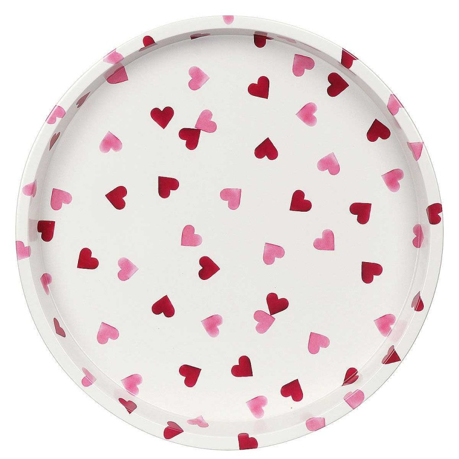 Tins & Trays | Emma Bridgewater Emma Bridgewater Pink Hearts Deepwell Tray