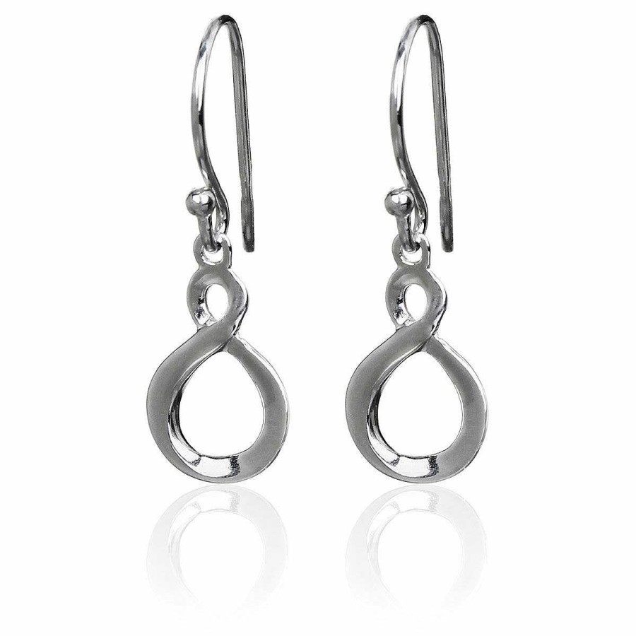 Anniversary | Elements Elements Infinity Loop Boxed Silver Earrings