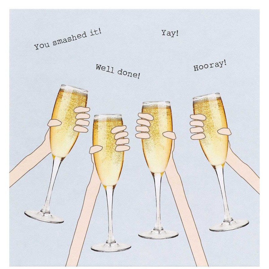 Exams & Graduation | Rosie Made A Thing Rosie Made A Thing 'Well Done! Cheers!' Congratulations Card